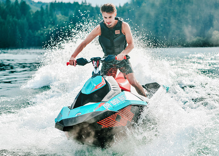 Man Riding Jet Ski 1 Man Riding Jet Ski 1